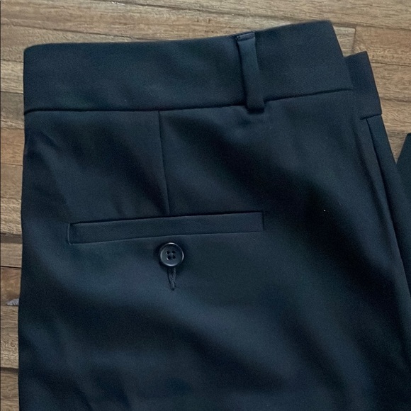 🩷Sale🩷 Banana Republic Black Trousers Straight Leg - NWOT - Sz 6 - Picture 4 of 6